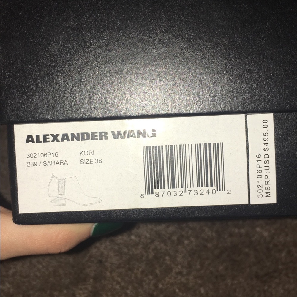 ALEXANDER WANG Kori booties 38 in "Sahara" - Picture 6 of 6